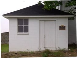 EEC Milk House with Plaque